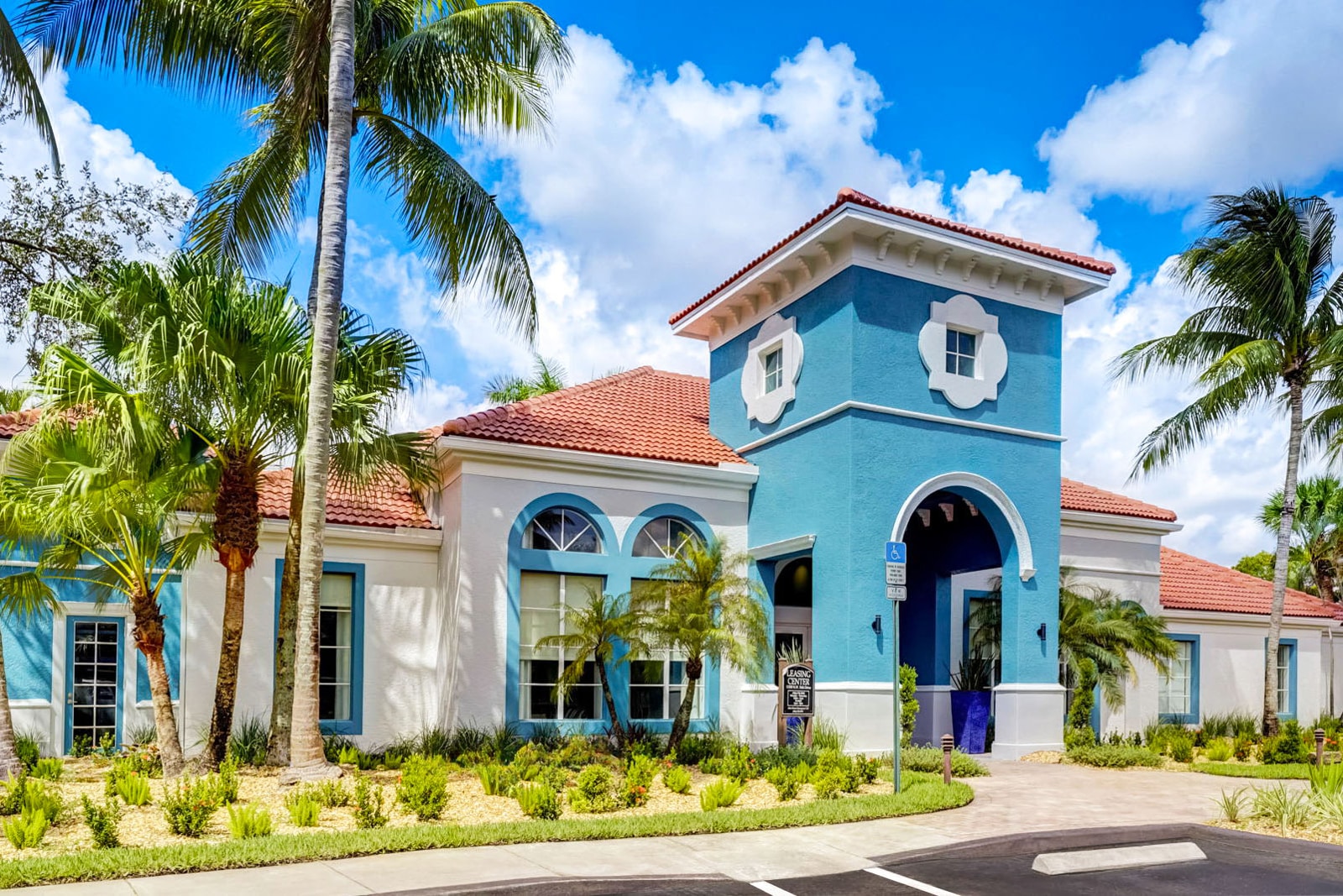 The leasing office at our luxury apartments in Coral Springs, FL.